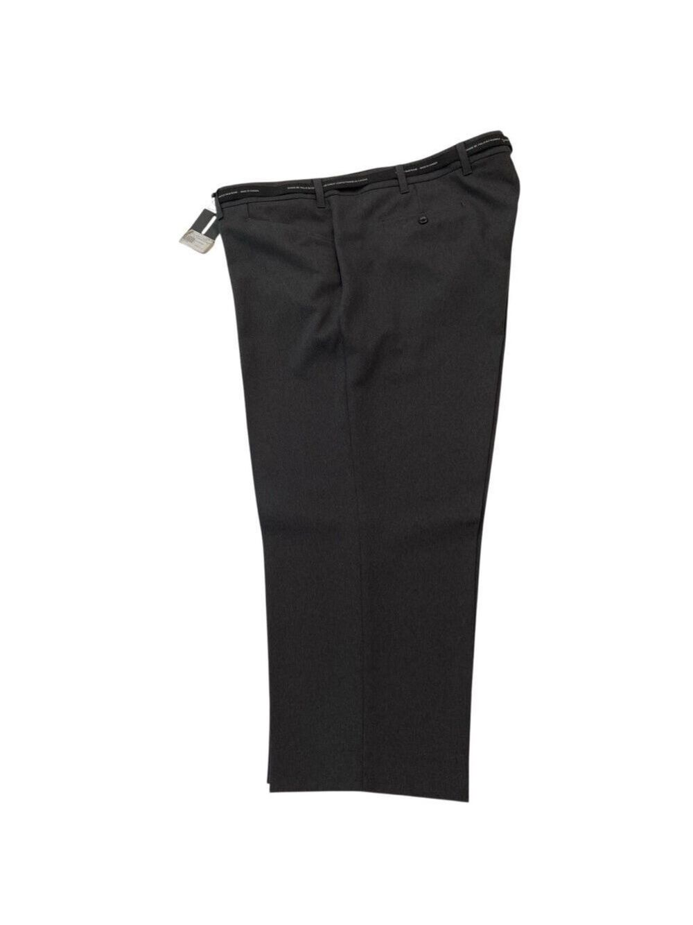 Citadin trousers dress pants Charcoal grey NWT plus size Short 48 Bernard style